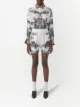 Burberry shorts med hjort-skitsetryk