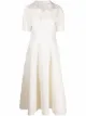 Image 1 of Bottega Veneta short-sleeve flared dress