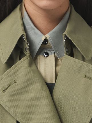 double-breasted trench coat展示图