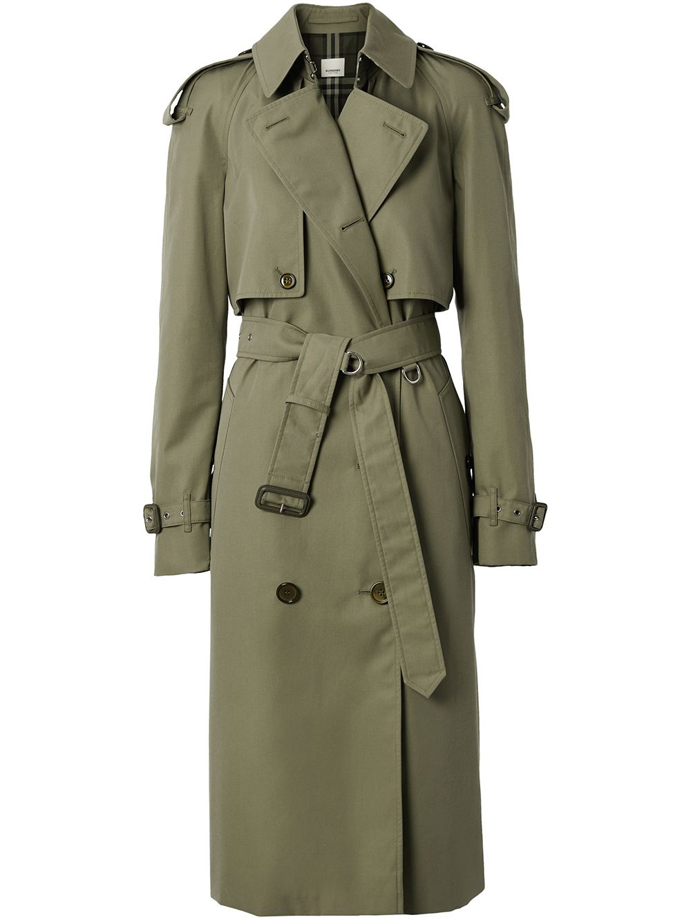 Burberry shop trench green