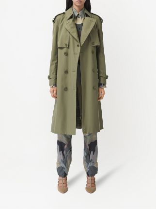 double-breasted trench coat展示图