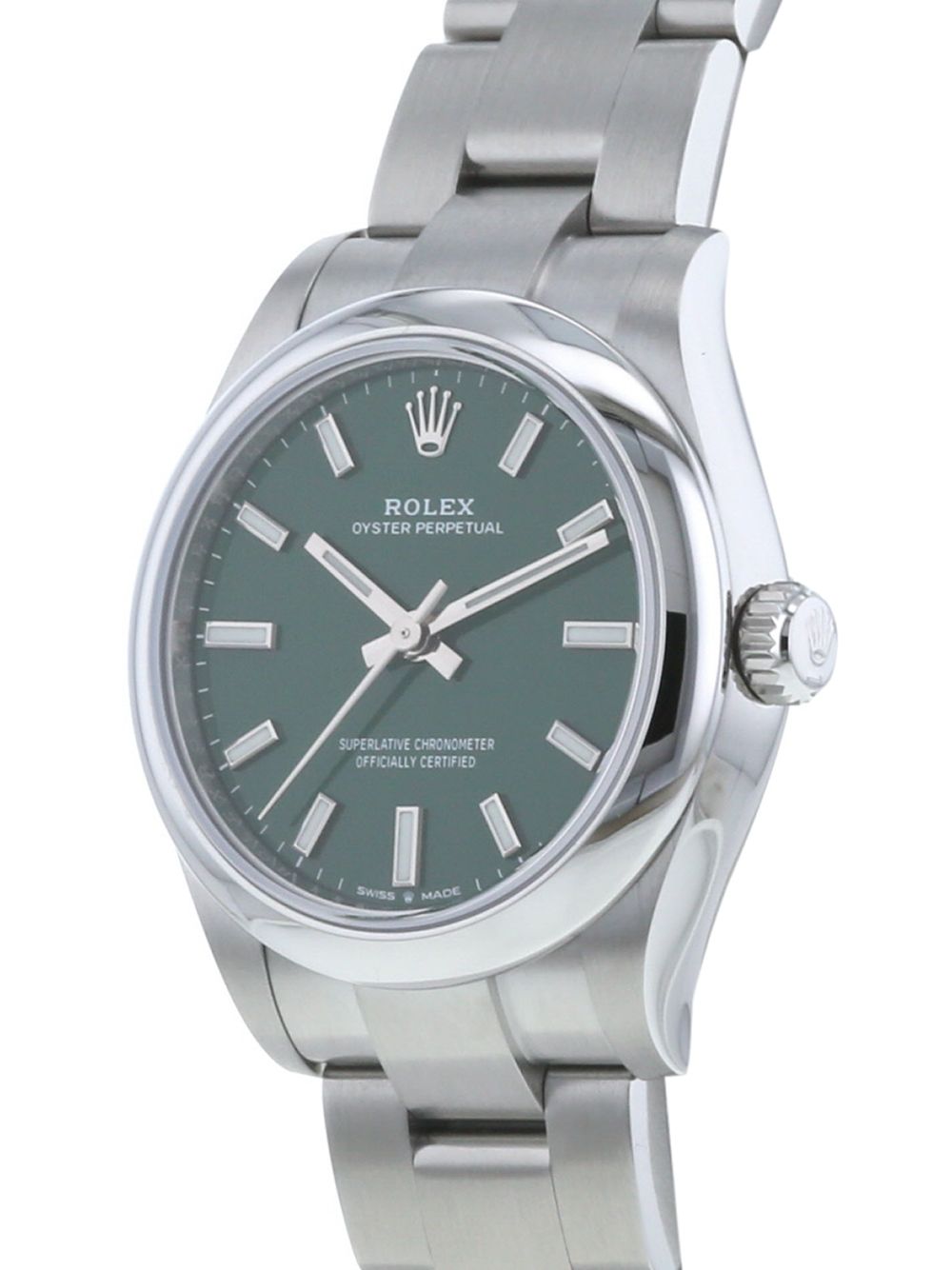 фото Rolex наручные часы oyster perpetual pre-owned 31 мм 2021-го года