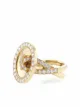 Van Cleef & Arpels 18kt yellow gold Boutonnière diamond ring