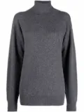 Jil Sander roll-neck cashmere jumper - Grey