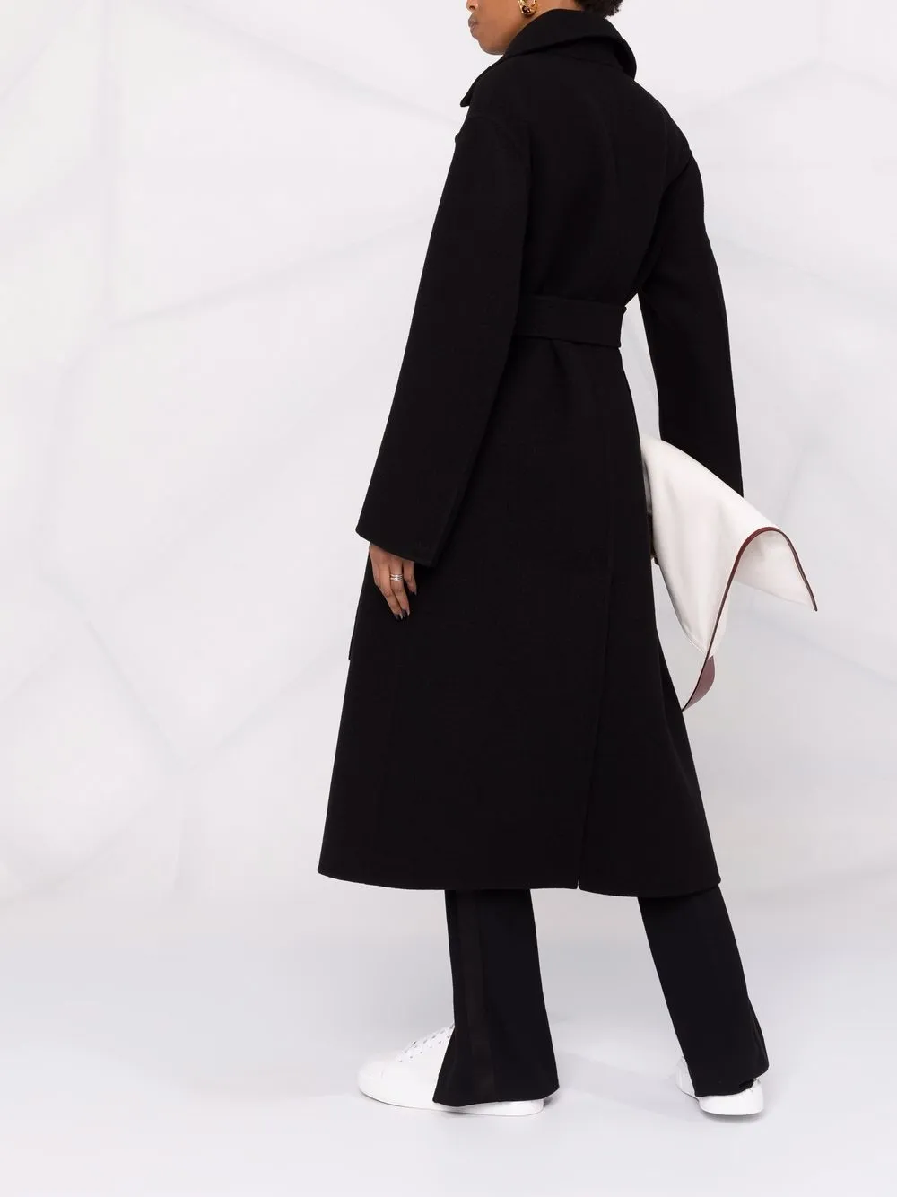 фото Jil sander однобортное пальто с поясом