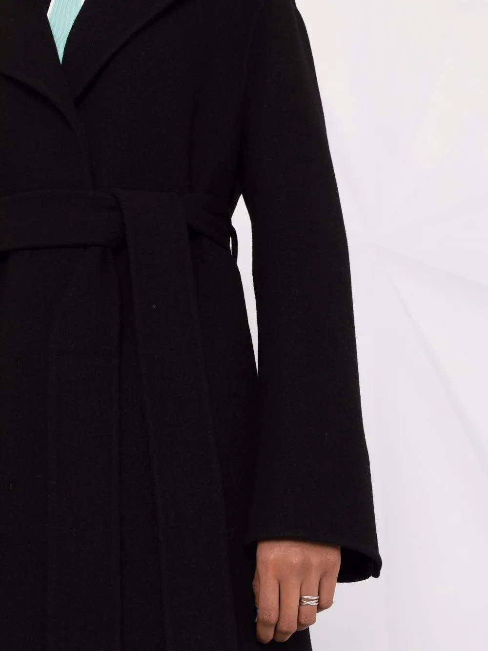 фото Jil sander однобортное пальто с поясом