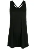Amir Slama crossover straps dress - Black