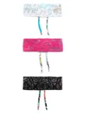 Amir Slama 3-pack headbands - Pink