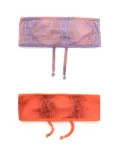 Amir Slama pack of 2 headbands - Orange