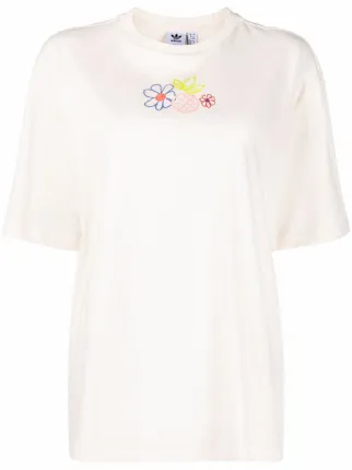Women T-Shirt adidas Originals Tee cream (GP3497) – Queens 💚
