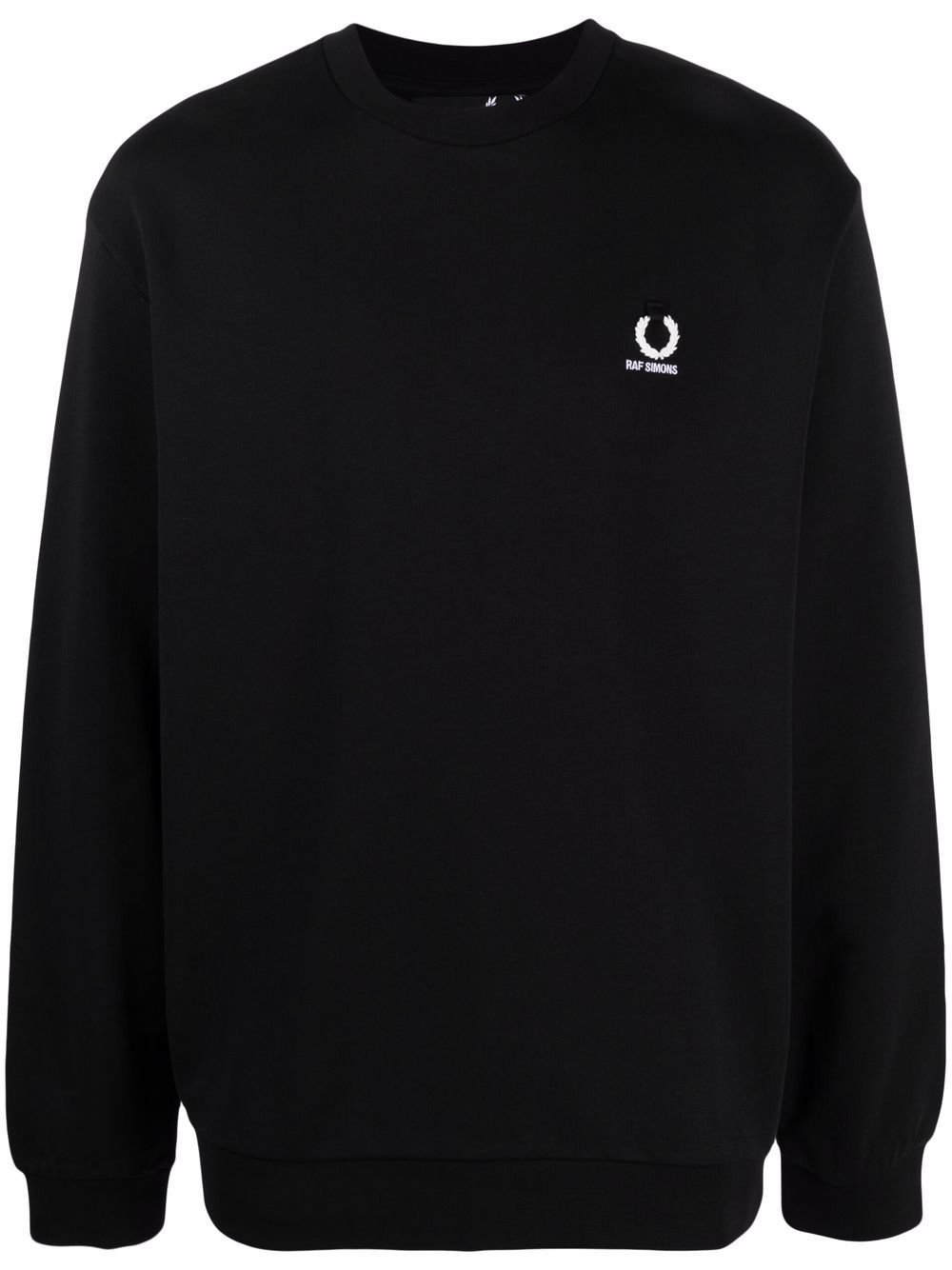 фото Raf simons x fred perry толстовка с вышитым логотипом