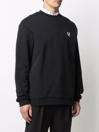 logo-embroidered sweatshirt展示图