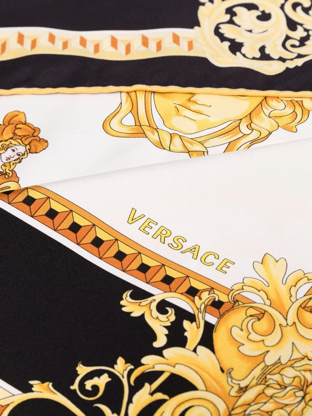 фото Versace платок с принтом medusa renaissance