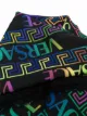 Versace Greca Neon-print scarf