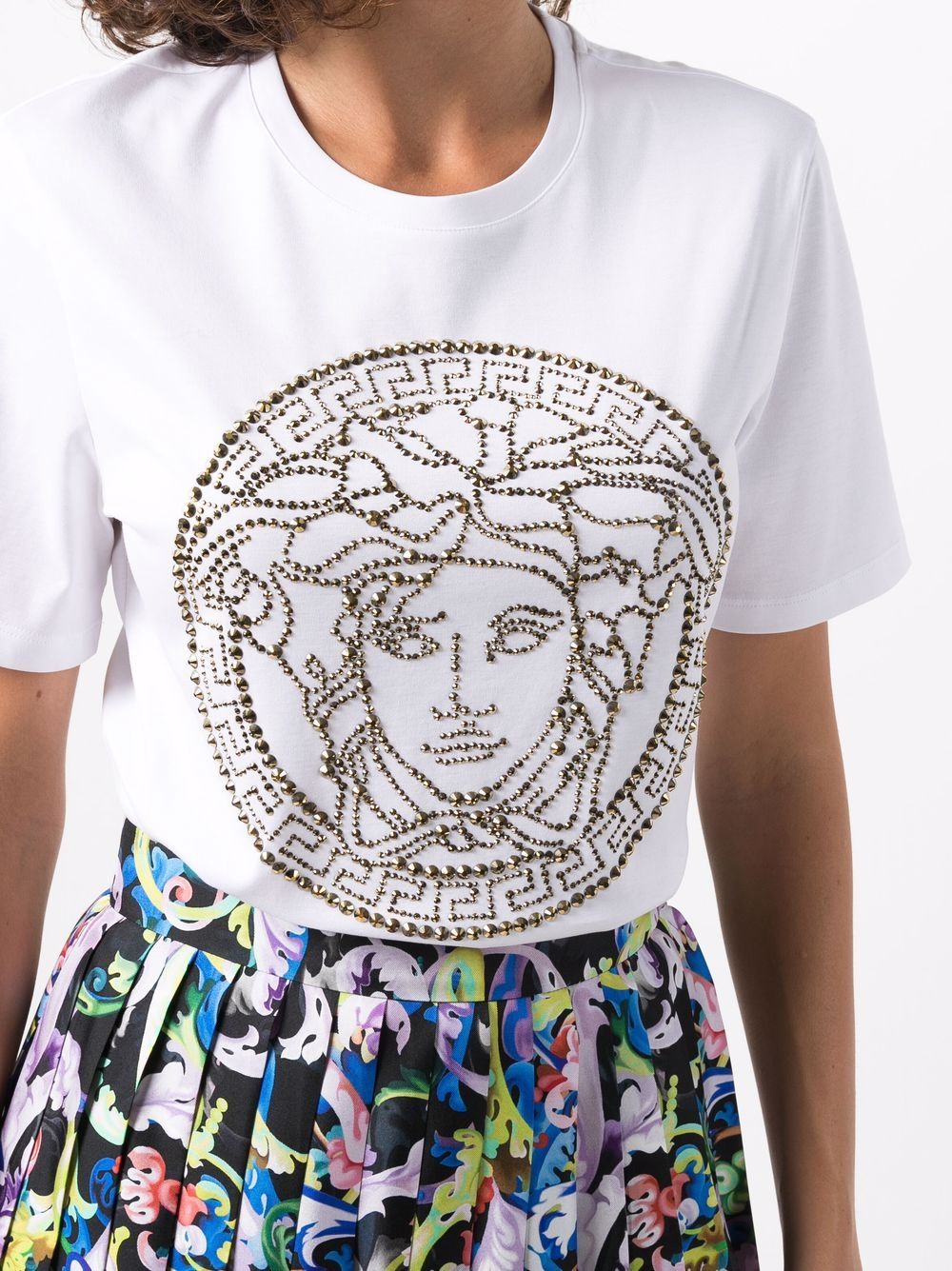 фото Versace футболка с логотипом medusa