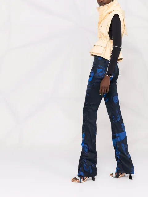 Ottolinger splash-print high-waist 