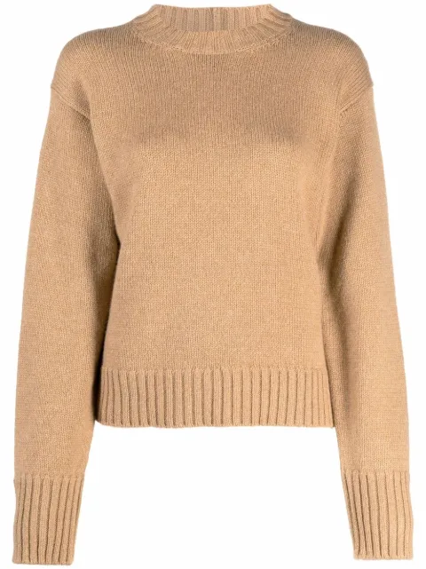 Jil Sander cashmere-blend knitted jumper