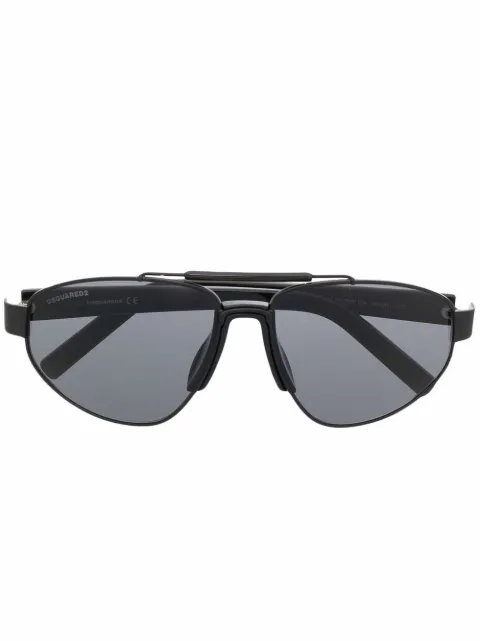 DSQUARED2 EYEWEAR Sonnenbrille mit ovalem Gestell