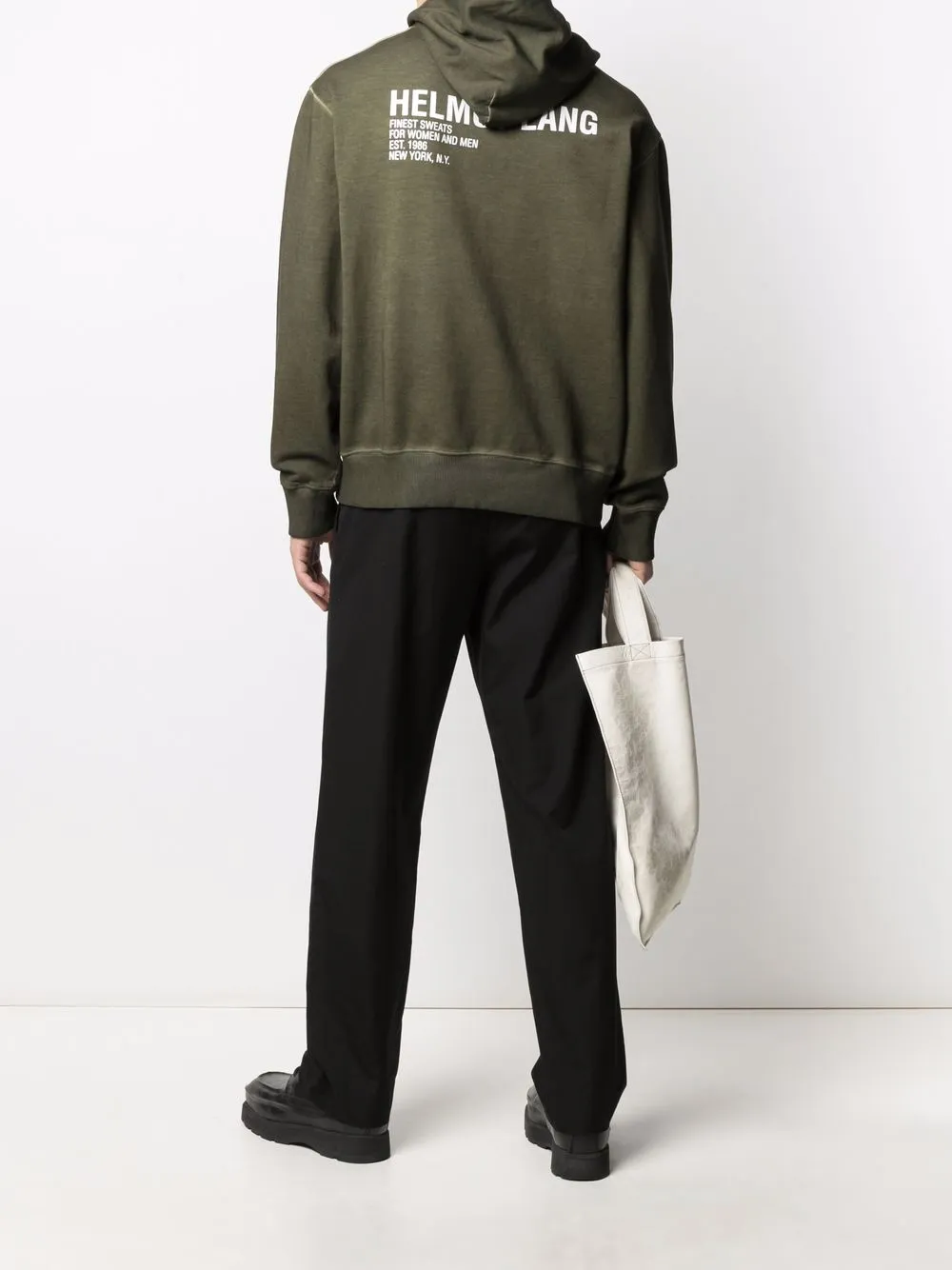 фото Helmut lang худи с логотипом