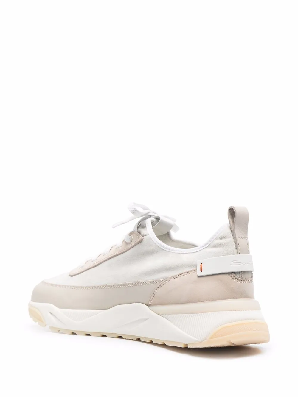 фото Santoni кроссовки на шнуровке