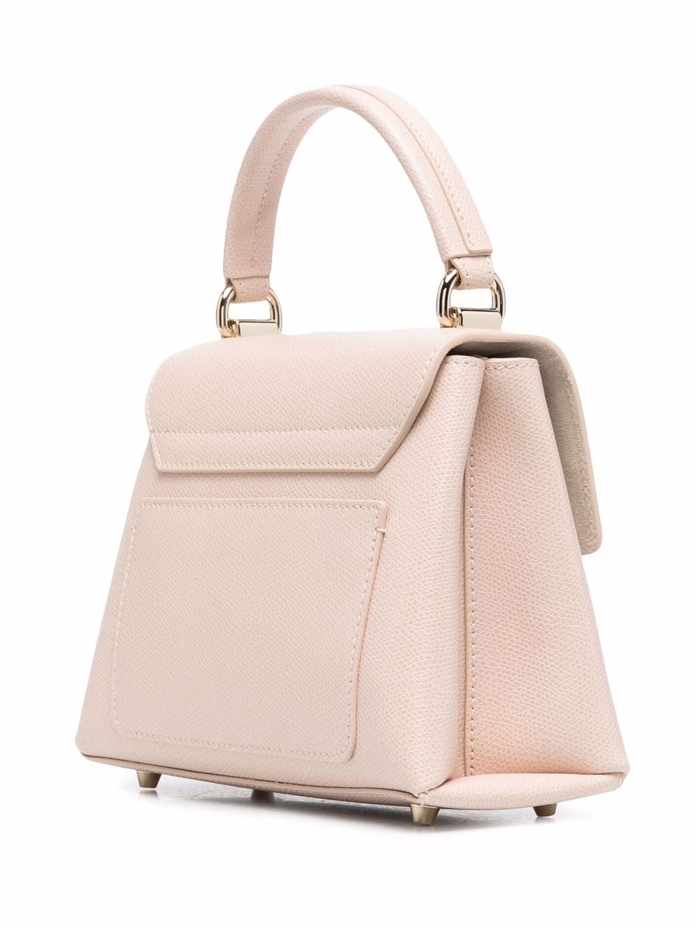 Shop Furla 1927 Leather Tote Bag In B4l00 Beige