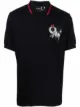 Image 1 of Raf Simons X Fred Perry patch-embroidered polo shirt