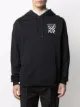 Raf Simons X Fred Perry graphic print hoodie