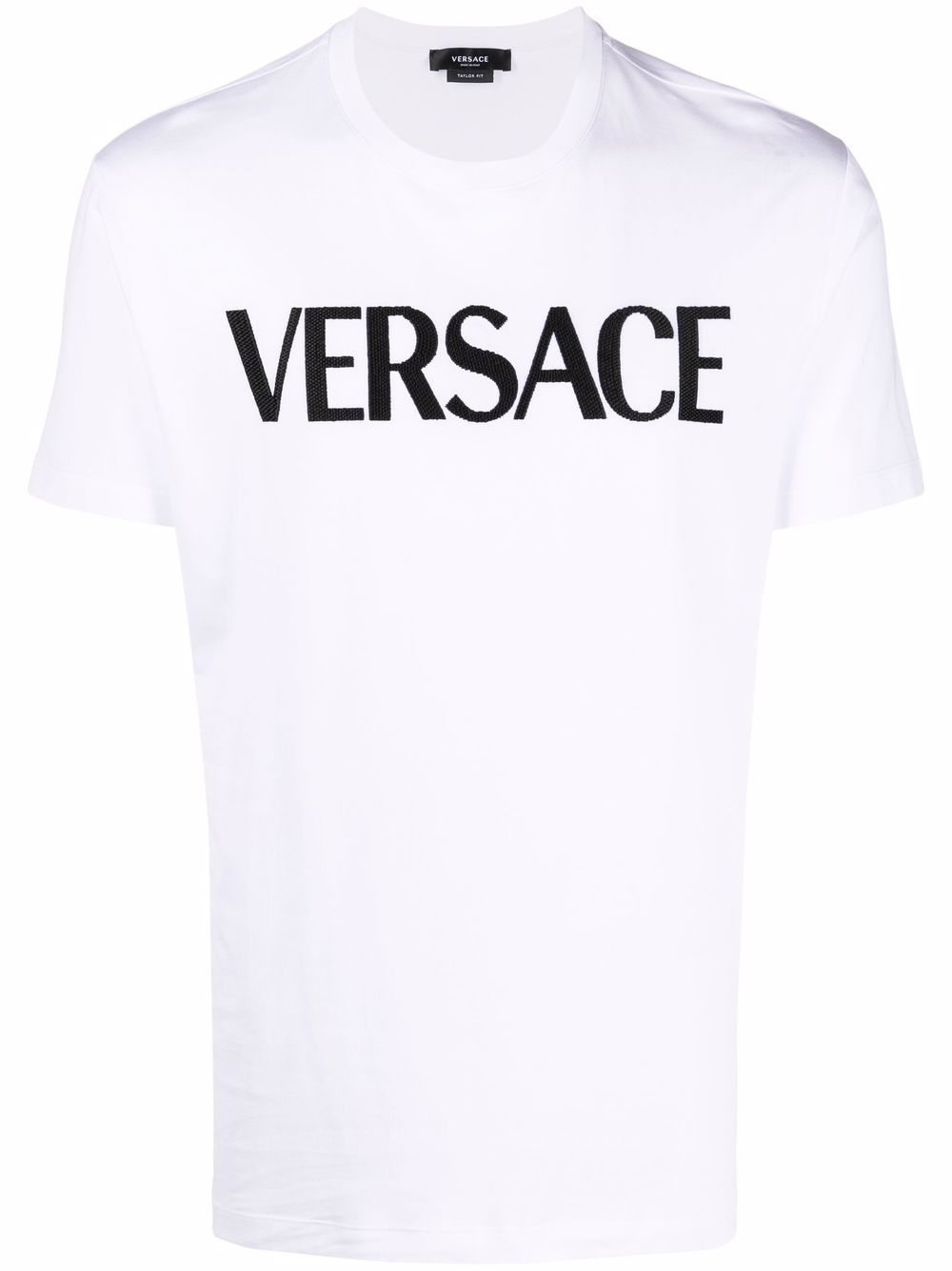 фото Versace футболка с вышитым логотипом