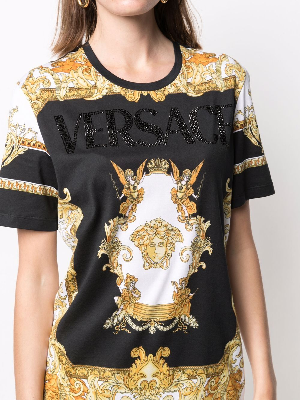 фото Versace футболка с принтом medusa renaissance