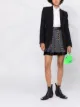 Image 2 of Versace Greca Neon-print pleated skirt