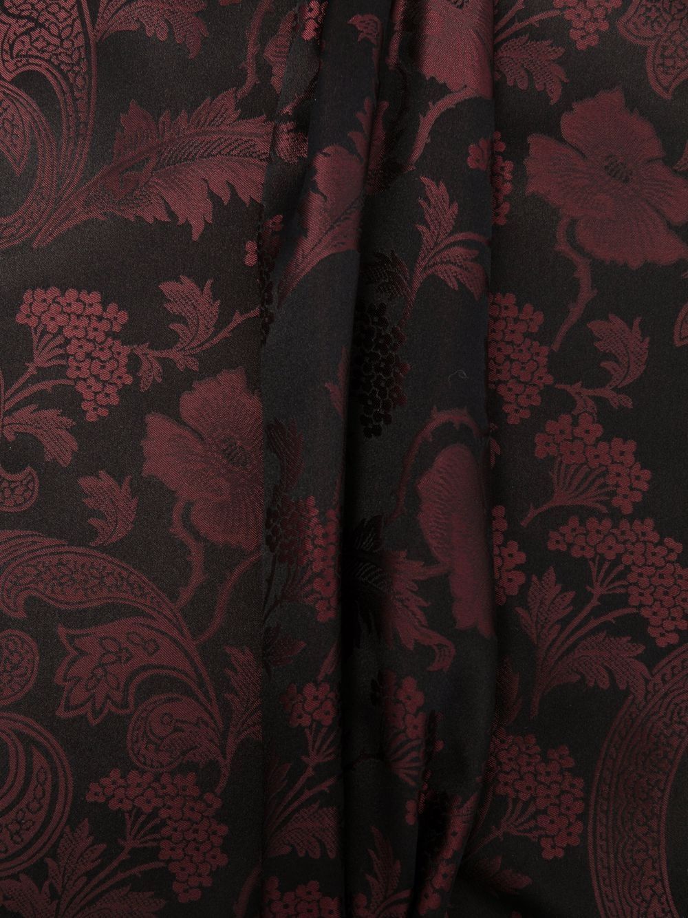 фото Etro платок-паше с цветочным принтом