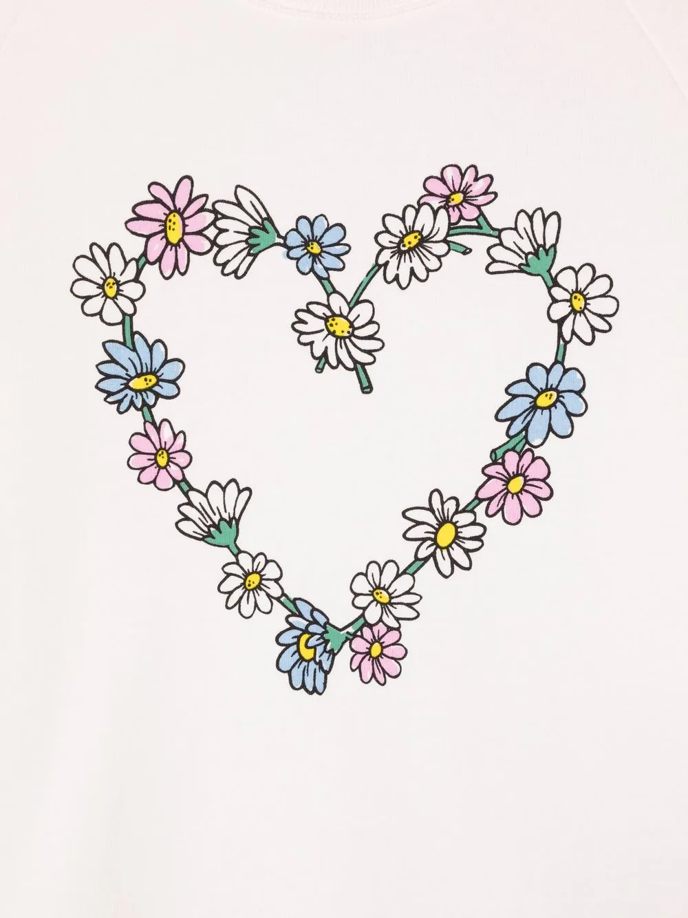 фото Stella mccartney kids свитер с цветочным принтом