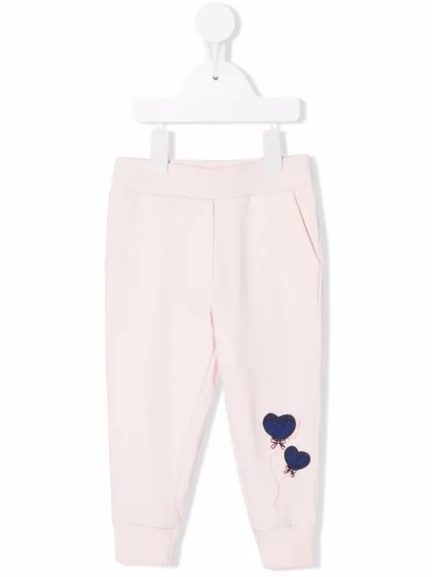 Monnalisa pants con logo bordado