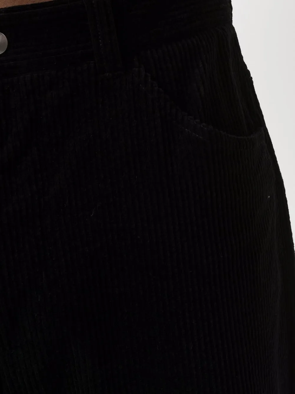 фото Jil sander вельветовые брюки прямого кроя