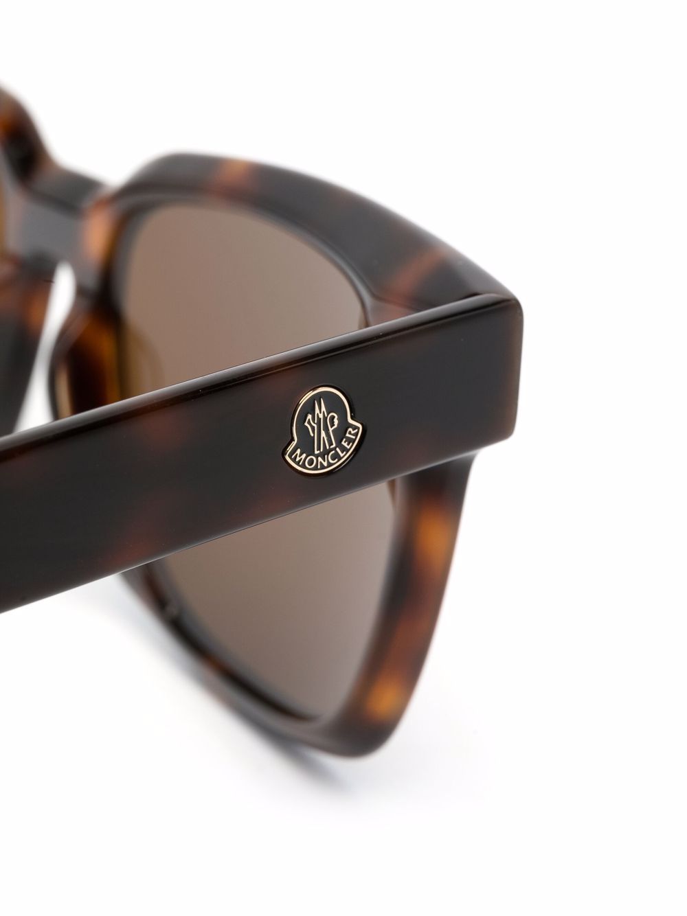 фото Moncler eyewear очки в оправе черепаховой расцветки