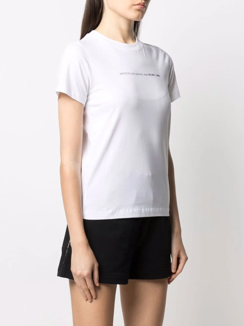 фото Helmut lang футболка с надписью