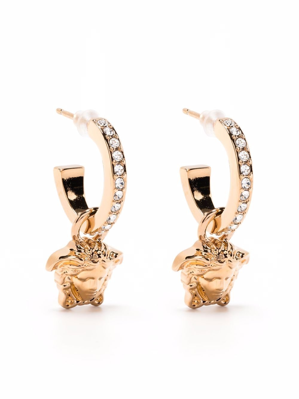 Image 1 of Versace La Medusa hoop earrings