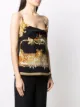Versace Top Medusa Renaissance con stampa