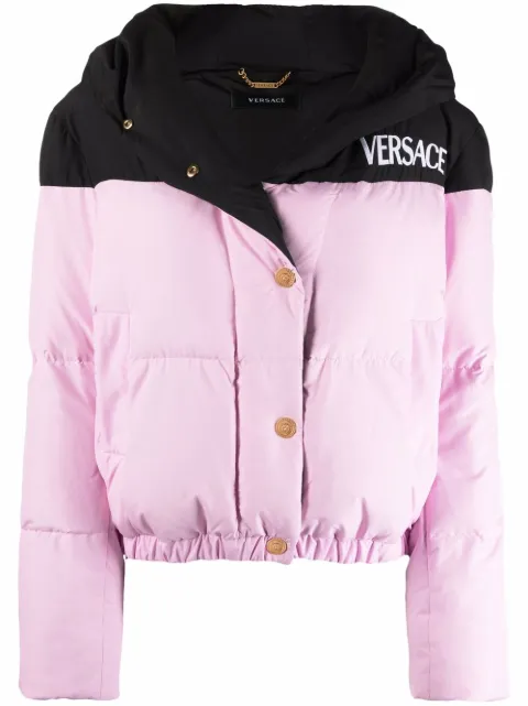 versace collection down jacket