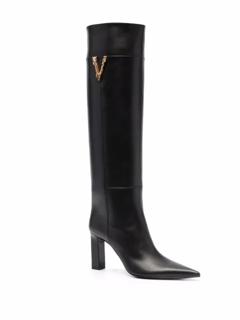 thigh high boots by barocco