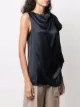 LANVIN Pre-Owned 2000s draped sleeveless silk top