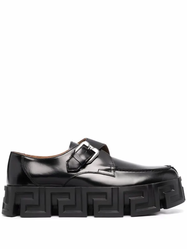 versace monk strap shoes