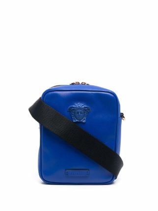 Versace monogram-pattern Messenger Bag - Farfetch