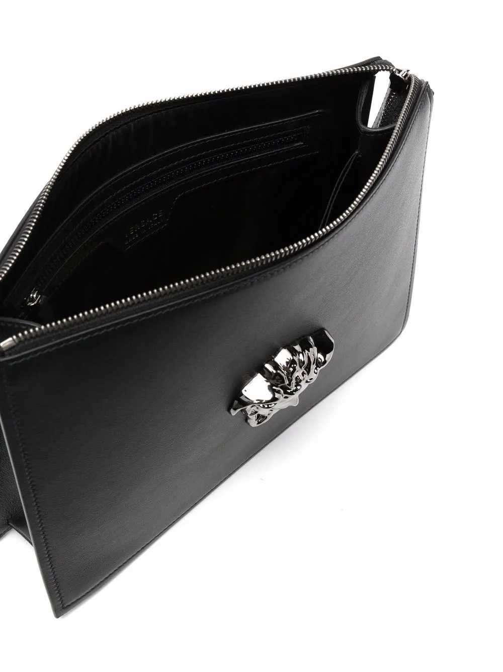 Versace Medusa Head Clutch Bag In Schwarz ModeSens