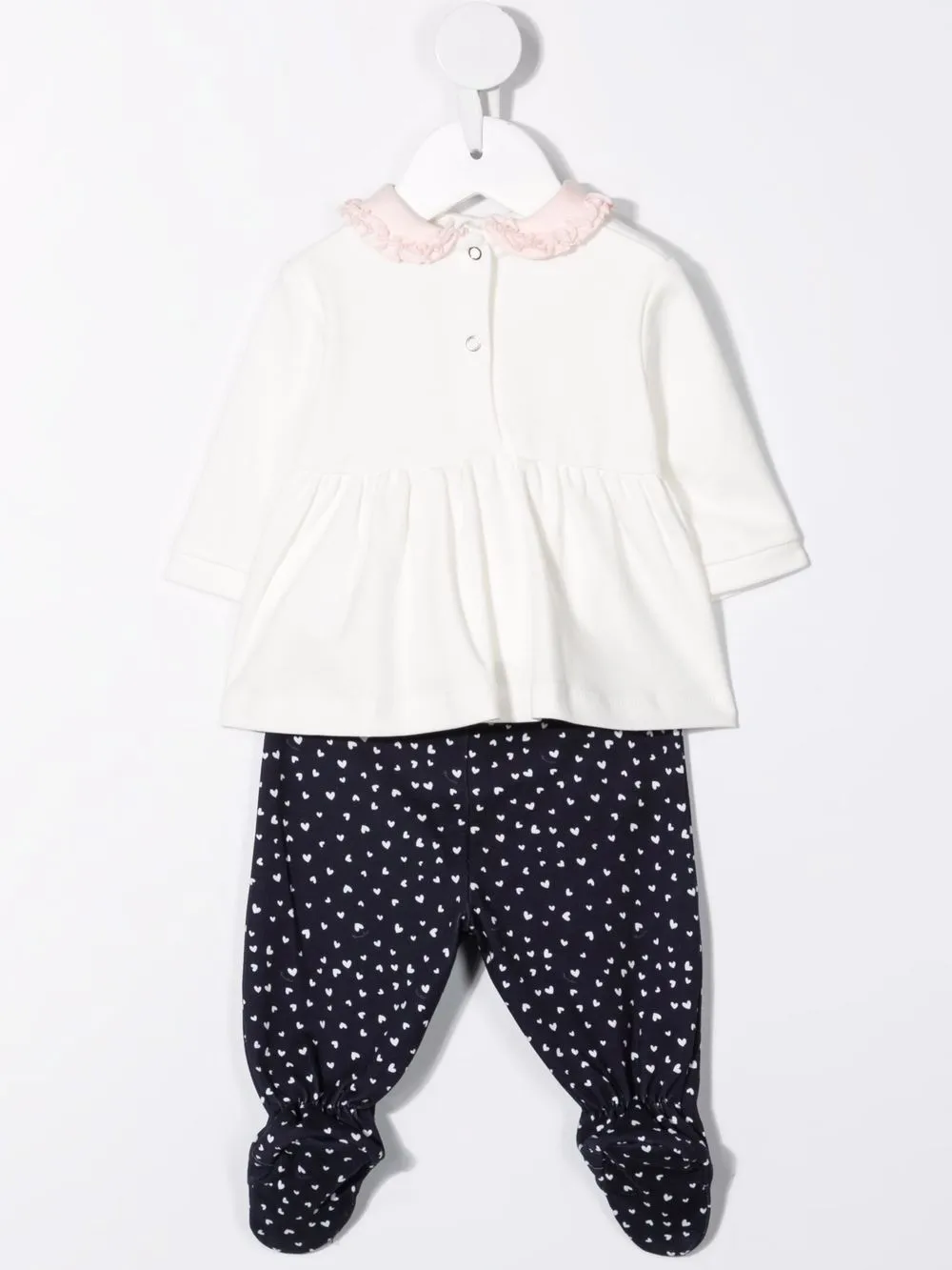 фото Monnalisa комплект из топа и брюк с принтом