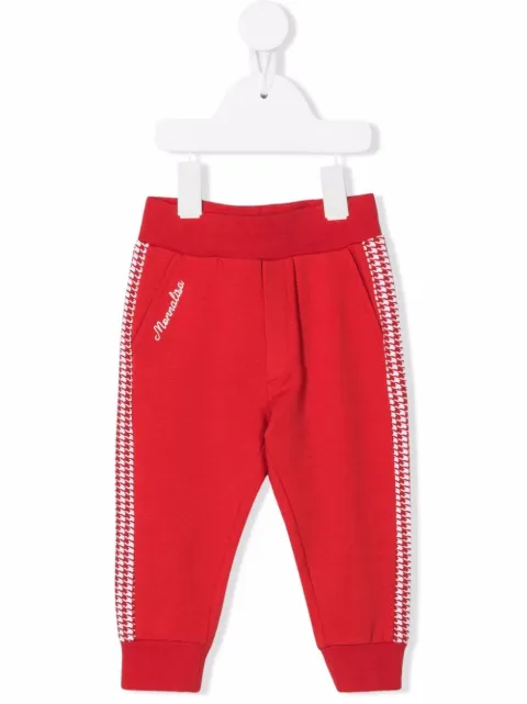 Monnalisa pants con logo bordado