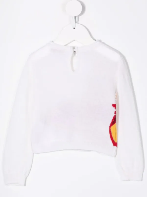 Monnalisa Maglione Winne-the-Pooh Bianco FARFETCH IT