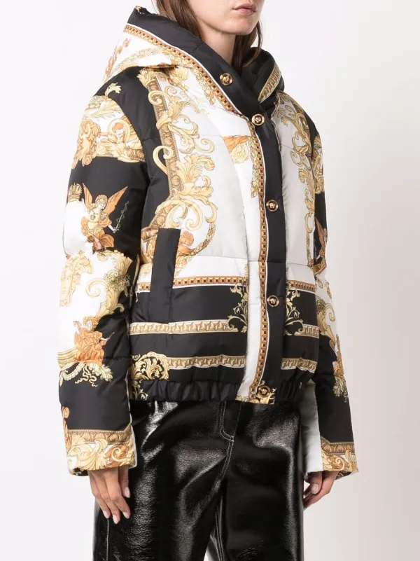 versace bubble coat