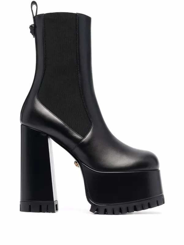 Versace platform boots clearance
