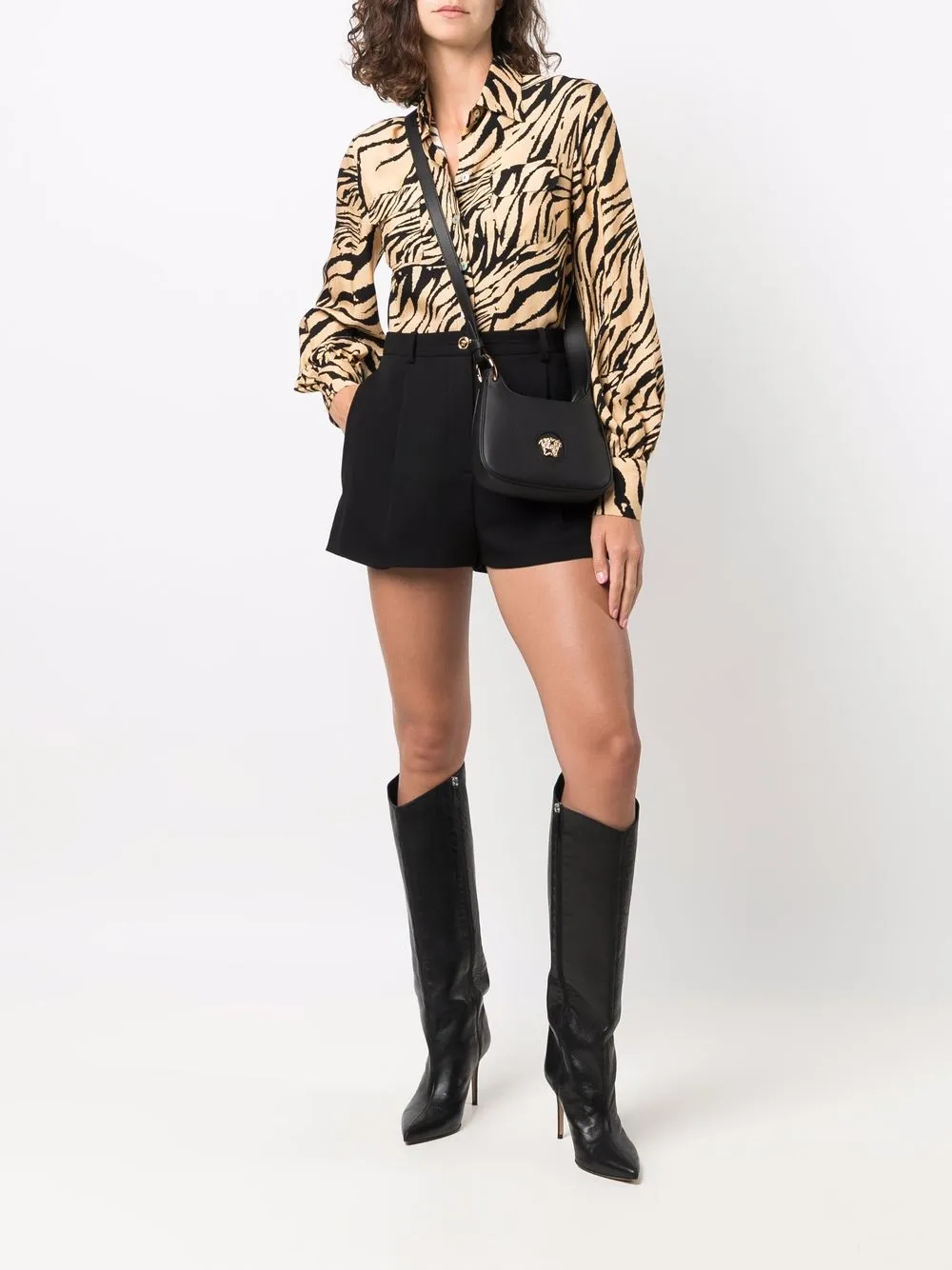 фото Versace маленькая сумка через плечо la medusa